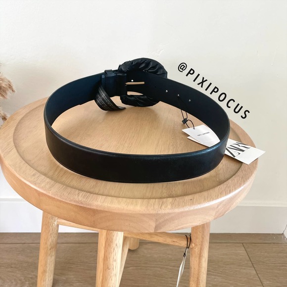 ZARA LIMITED EDITION LEATHER BELT - MADE IN SPAIN main image 6